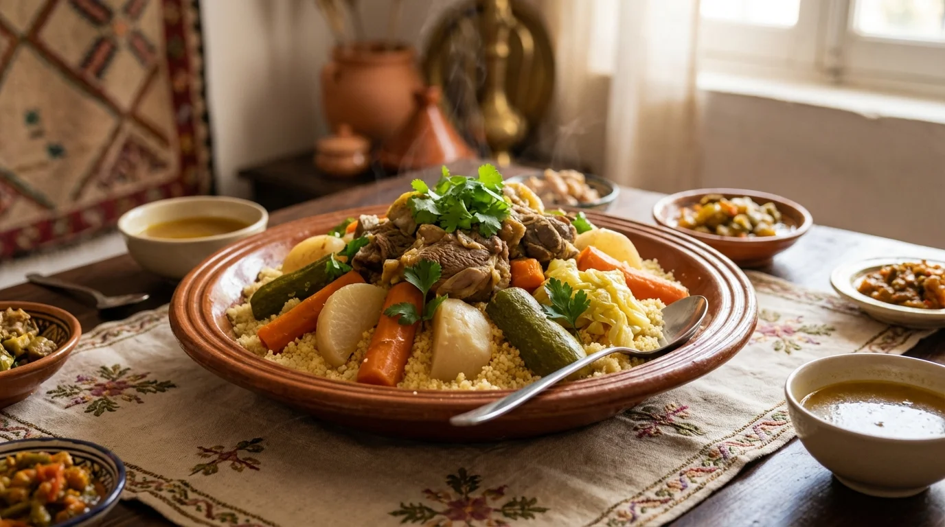 Couscous Marocain Traditionnel : La Vraie Recette