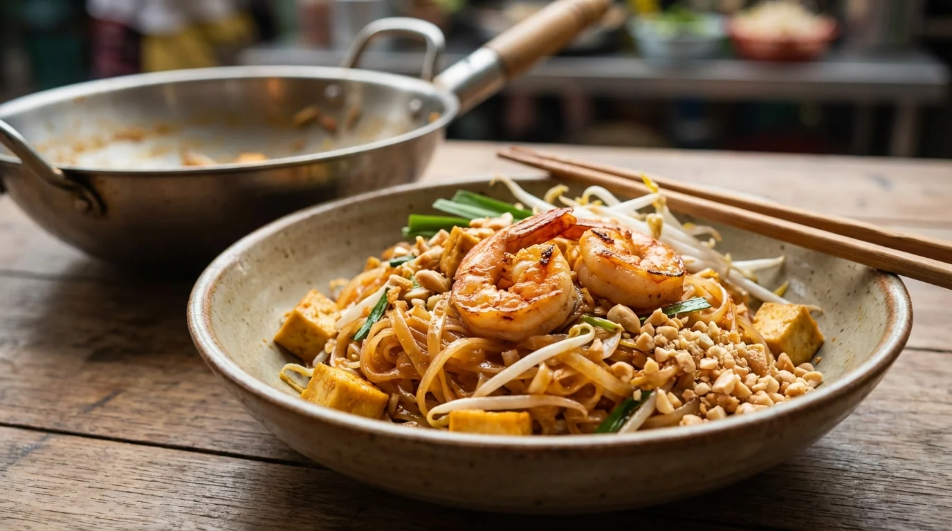 Pad Thaï Authentique : La Recette Traditionnelle Thaïlandaise
